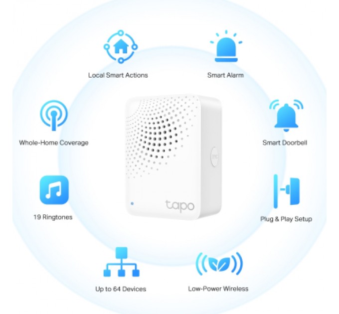 TP-Link Модуль управління розумним будинком TP-Link Tapo H100 (TAPO-H100)