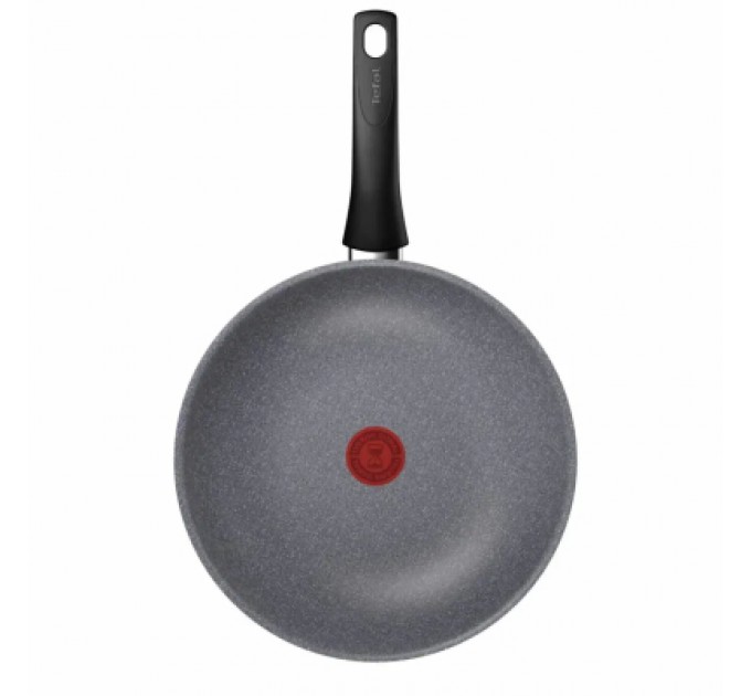 Tefal Сковорода Tefal ВОК Hard Stone 28 см, алюміній, бакеліт, сірий (D4561932)