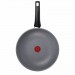 Tefal Сковорода Tefal ВОК Hard Stone 28 см, алюміній, бакеліт, сірий (D4561932)