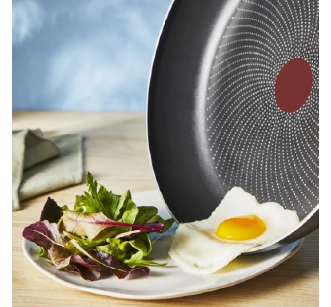 Tefal Сковорода Tefal So'' Light 26 см, алюміній, бакеліт, скло, чорний (H0560542_SET)