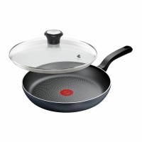 Сковорода Tefal So'' Light 28 см, алюміній, бакеліт, скло, чорний (H0560642_SET)