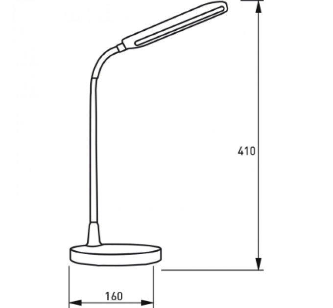 Eurolamp Настільна лампа Eurolamp LED 10W 350lm 4000K 1800mAh (LED-TLB-10W(white))