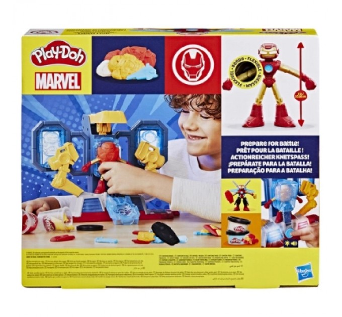 Hasbro Набір для творчості Hasbro Play-Doh Marvel Айрон-Мен "Залізна людина" (G0035)