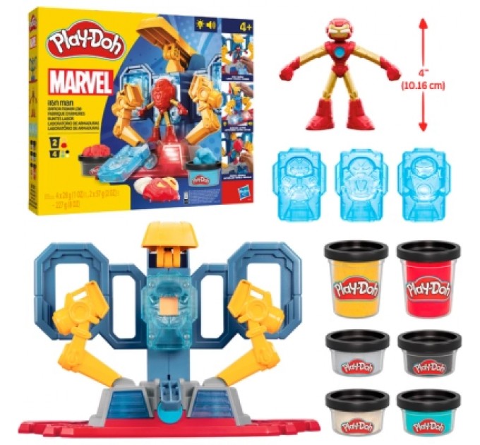 Hasbro Набір для творчості Hasbro Play-Doh Marvel Айрон-Мен "Залізна людина" (G0035)