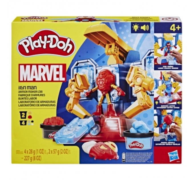Hasbro Набір для творчості Hasbro Play-Doh Marvel Айрон-Мен "Залізна людина" (G0035)