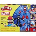 Hasbro Набір для творчості Hasbro Play-Doh Marvel Пригоди героїв з масою для ліплення (G0333)