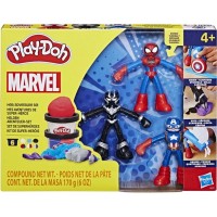 Набір для творчості Hasbro Play-Doh Marvel Пригоди героїв з масою для ліплення (G0333)