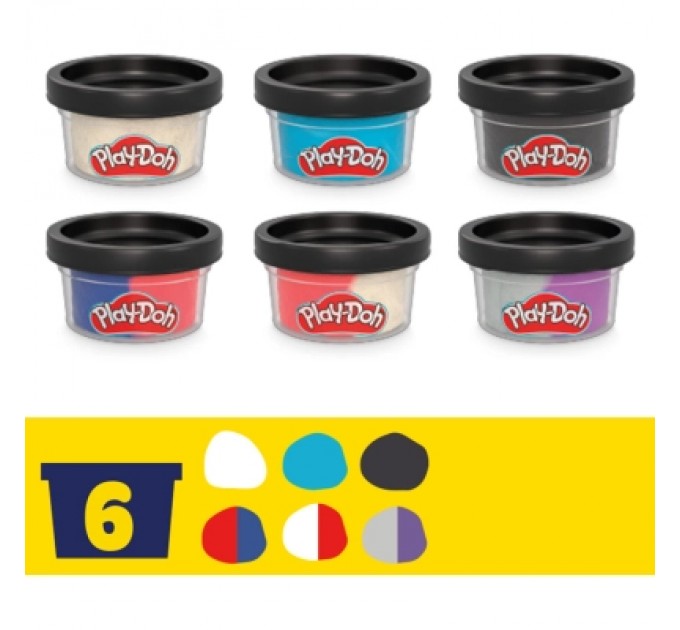 Hasbro Набір для творчості Hasbro Play-Doh Marvel Пригоди героїв з масою для ліплення (G0333)