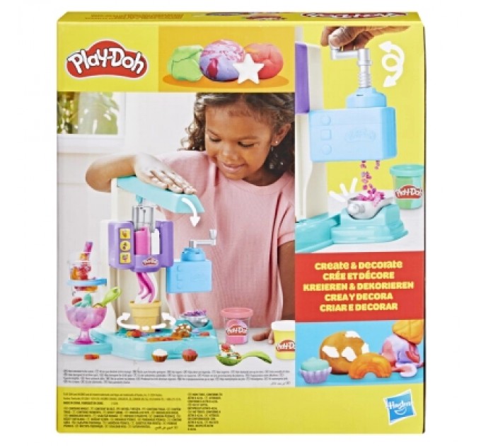 Hasbro Набір для творчості Hasbro Play-Doh Райдужний вихор морозива (G0028)