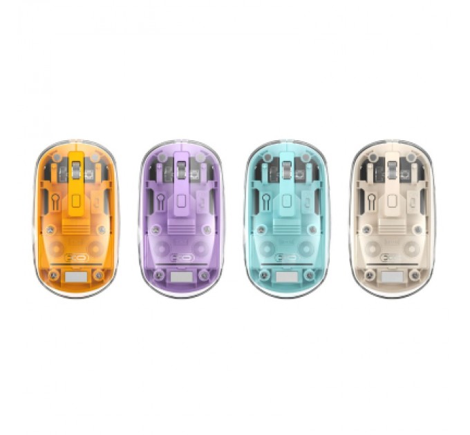 XO Мишка XO M12 Wireless Transparent/White (M12 White)