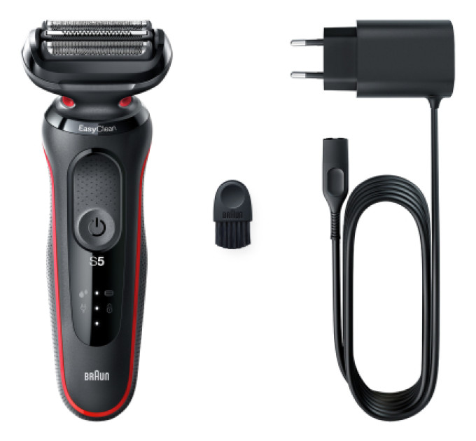 Braun Електробритва Braun Series 5 51-R1000s BLACK / RED