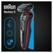 Braun Електробритва Braun Series 5 51-R1000s BLACK / RED