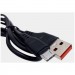 Denmen Дата кабель USB 2.0 AM to Micro 5P 1.0m 2.4A silicone black Denmen (DM-D01V-BK)