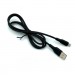 Denmen Дата кабель USB 2.0 AM to Micro 5P 1.0m 2.4A silicone black Denmen (DM-D01V-BK)