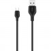 XO Дата кабель USB 2.0 AM to Micro 5P 2.0m 2.1A black XO (XO-NB103-BK)