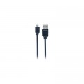 XO Дата кабель USB 2.0 AM to Micro 5P 1.0m 2.1A black XO (NB36-M-1-BK)