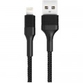 XO Дата кабель USB 2.0 AM to Micro 5P 1.0m 2.1A black XO (NB51-M-1-BK)