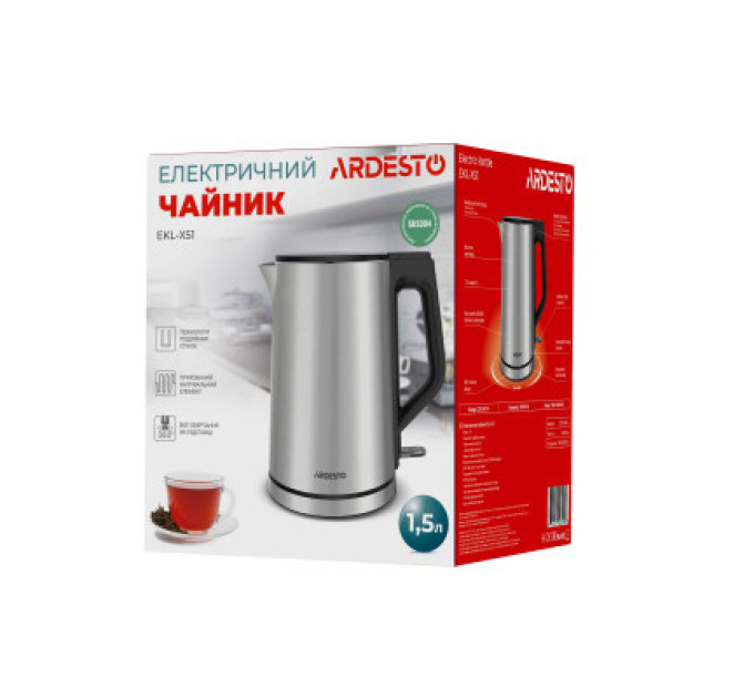 Ardesto Електрочайник Ardesto EKL-X51