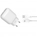 XO Зарядний пристрій XO 2xUSB 2.4A + cable USB to Lightning white (L78-L-WH)