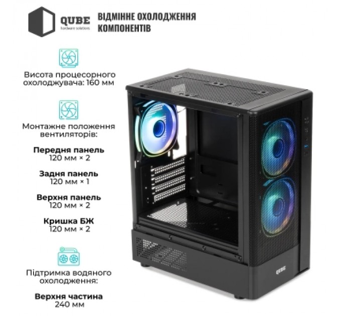 Qube Корпус Qube GEON_GBNU3