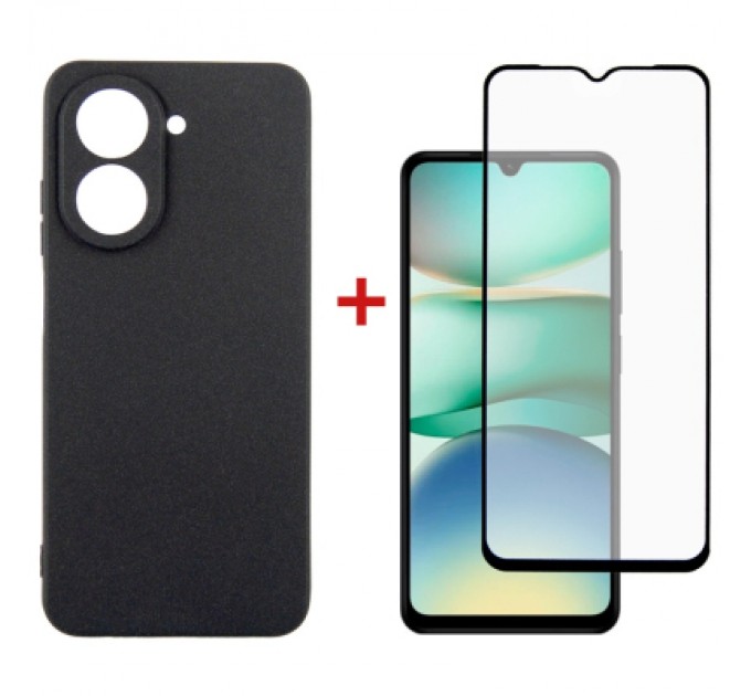 Dengos Чохол до мобільного телефона Dengos Xiaomi Redmi A5 Case Carbon + Glass (Black) (DG-KM-152)