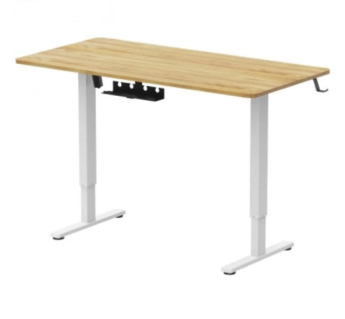 OfficePro Комп'ютерний стіл OfficePro ODE1470LWW Light Wood/White (ODE1470LWW)