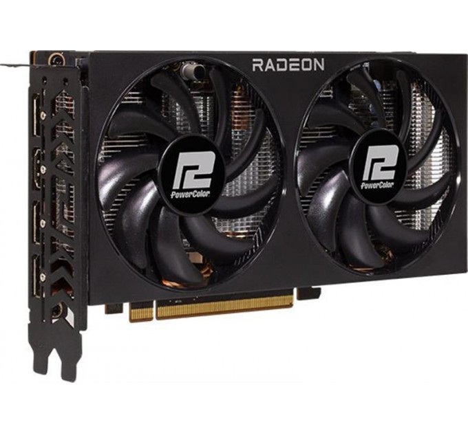 PowerColor Відеокарта AMD Radeon RX 7600 8GB GDDR6 Fighter PowerColor (RX 7600 8G-F)