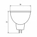 Eurolamp Лампочка Eurolamp LED SMD MR16 11W GU10 4000K 220V (LED-SMD-11104(P))