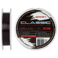Волосінь Brain Classic Carp Line (dark brown) 150m 0.30mm 20lb 8.8kg (1858.80.91)