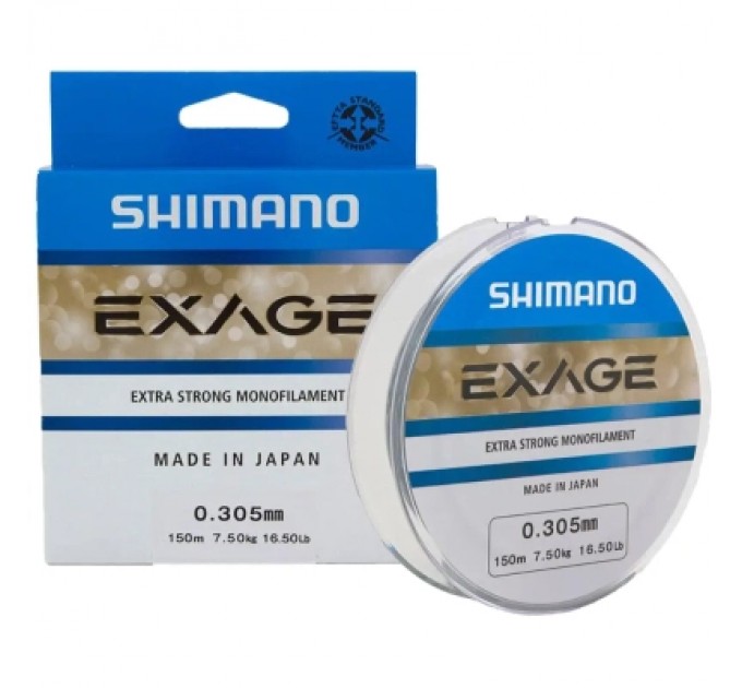 Shimano Волосінь Shimano Exage 150m 0.165mm 2.3kg (2266.75.35)