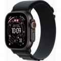 Apple Смарт-годинник Apple Watch Ultra 3 GPS + Cellular 49mm Black Titanium Case with Black Alpine Loop - Medium (MF0V4QP/A)