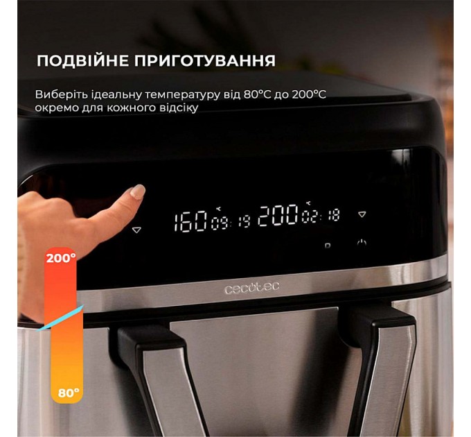 Cecotec Мультипіч Cecotec Cecofry Dual 9000 (A01_EU01_100149)