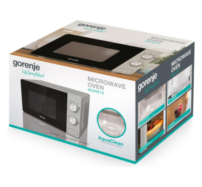 Gorenje Мікрохвильова піч Gorenje MO 20 E1WH