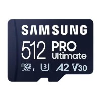 Карта пам'яті Samsung 512GB microSDXC class 10 UHS-I U3 V30 A2 Pro Ultimate (MB-MY512SA/WW)