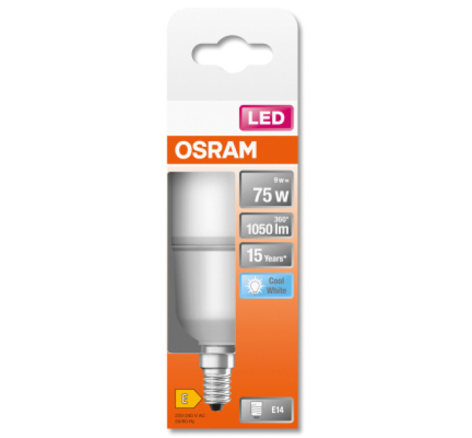 Osram Лампочка Osram LED Star STICK75 10W/840 230V FR E14 (4058075428409)