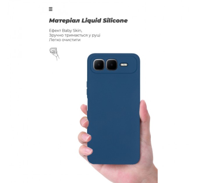 Armorstandart Чохол до мобільного телефона Armorstandart ICON Infinix Smart 10 Plus 4G Camera cover Dark Blue (ARM87952)