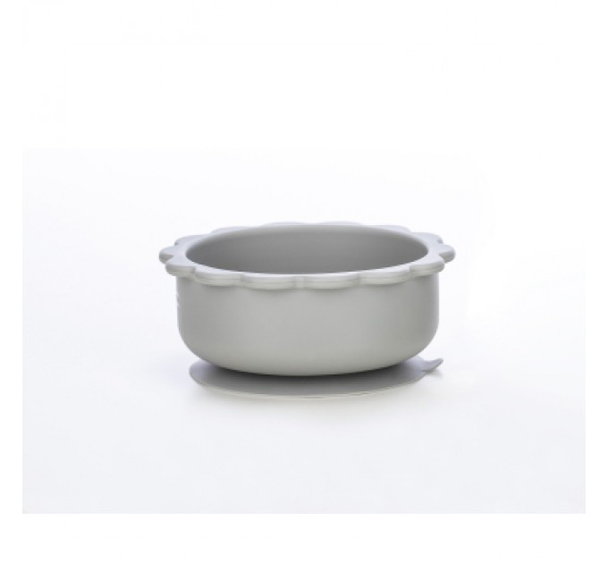 FreeON Тарілка дитяча FreeON Bear, силіконова grey (46323)