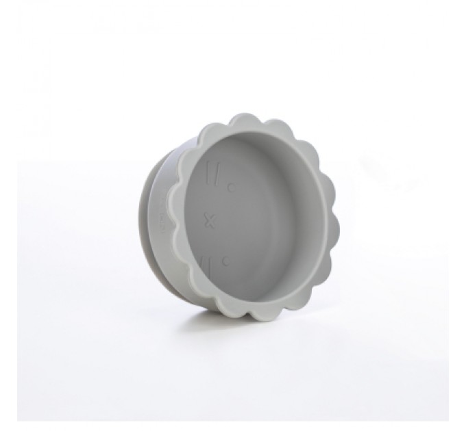 FreeON Тарілка дитяча FreeON Bear, силіконова grey (46323)