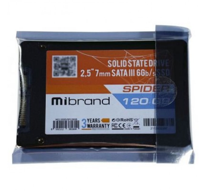 Mibrand Накопичувач SSD 2.5" 120GB Mibrand (MI2.5SSD/SP120GB)