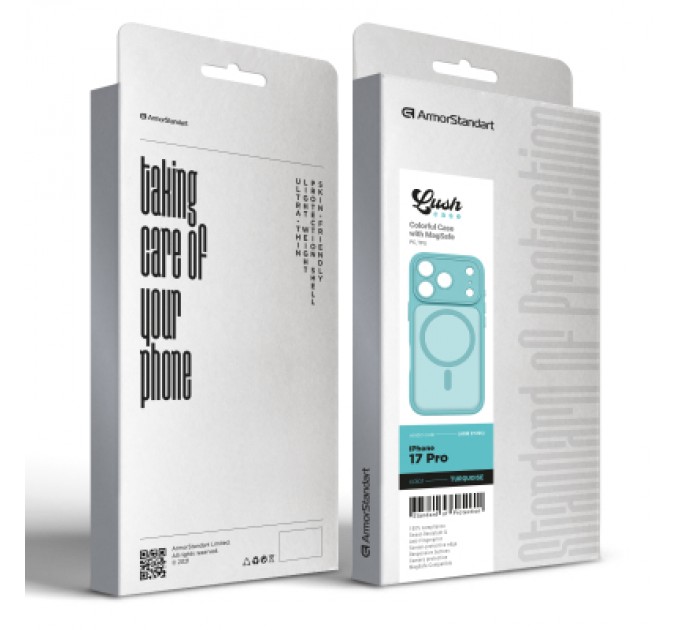 Armorstandart Чохол до мобільного телефона Armorstandart Lush MagCase Apple iPhone 17 Pro Turquoise (ARM87496)