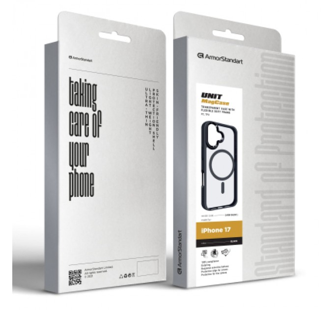 Armorstandart Чохол до мобільного телефона Armorstandart Unit MagCase Apple iPhone 17 Black (ARM86281)
