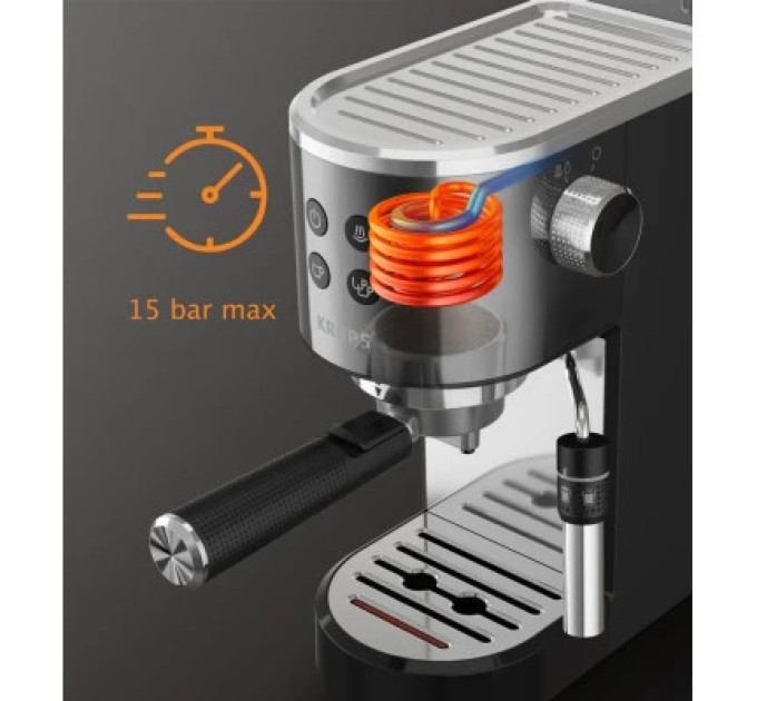 Krups Ріжкова кавоварка еспресо Krups XP444G10