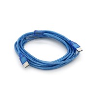Дата кабель USB 2.0 AM/AM 5.0m blue Ritar (YT-AM/AM-5.0TBL)