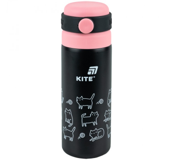 Kite Термос Kite 500 мл, чорний (K25-1222-3)