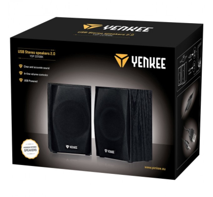 YENKEE Акустична система YENKEE YSP 2010BK USB Black (45011776)