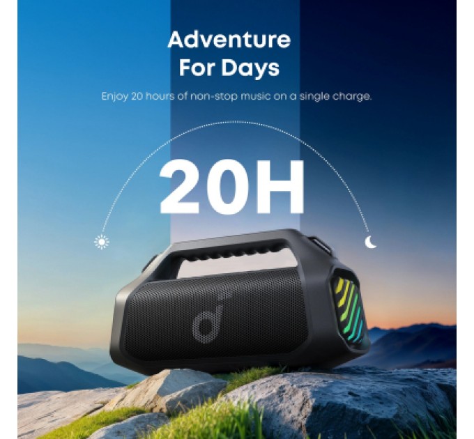 Anker Акустична система Anker SoundСore Boom 2 Pro Black (A3134A11)