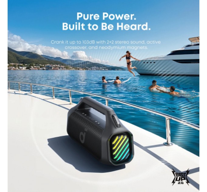 Anker Акустична система Anker SoundСore Boom 2 Pro Black (A3134A11)