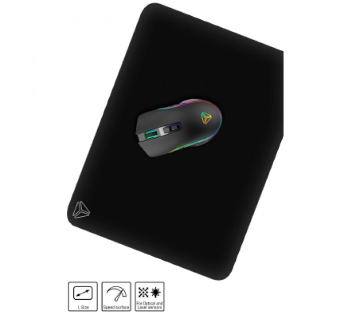 YENKEE Килимок для мишки YENKEE YPM 47 Speed Top L Black (45015888)