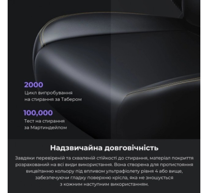 Anda Seat Крісло ігрове Anda Seat Kaiser 4 PVC Size L Black (AD12YDDC-L-20-B-PV/C)