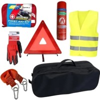 Набір техдопомоги Poputchik Євростандарт з ВВПА Кросовер чорний (01-227-IS)